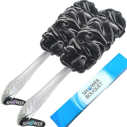 Charcoal Black Back-scrubbers