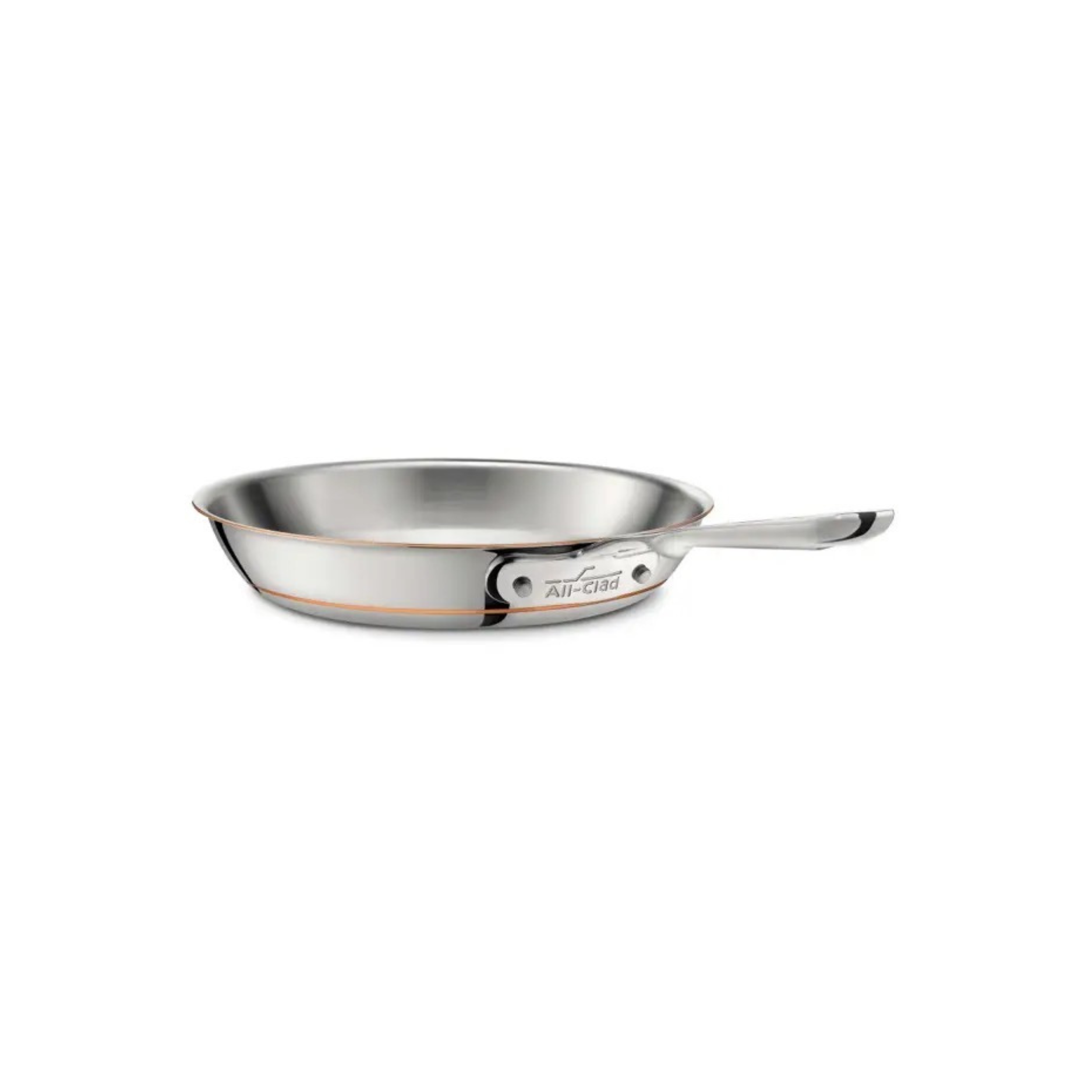 All-Clad Copper Core 5-Ply Bonded Stainless Steel Skillet - 12 Inch Nonstick Frying Pan for Professional Cooking & Home Kitchen Use