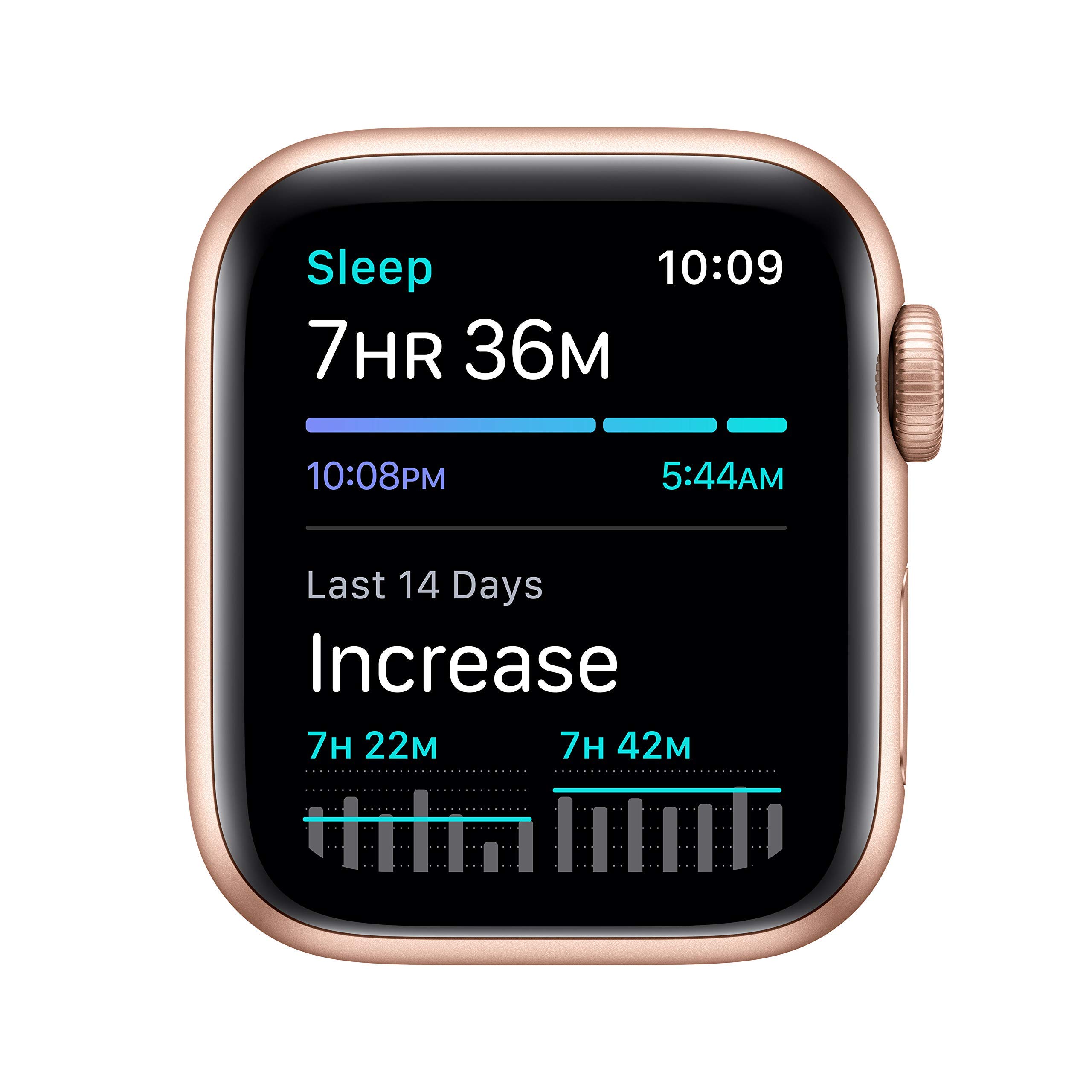 Apple Watch SE 2020 (GPS, 40mm) - Gold Aluminum Case with Pink Sand Sport Band | Renewed Premium Smartwatch for Women & Men | Fitness Tracking, Heart Rate Monitor, Swimproof Design for Workouts, Running & Daily Use