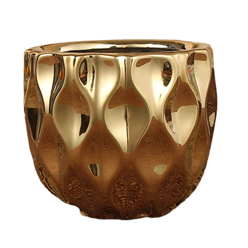 Modern Geometric Ceramic Flower Vase - Minimalist Abstract Desktop Planter for Home Decor, Office & Party (11x28cm/13.5x14.5cm) - Perfect for Living Room, Wedding Centerpiece & Gift Idea