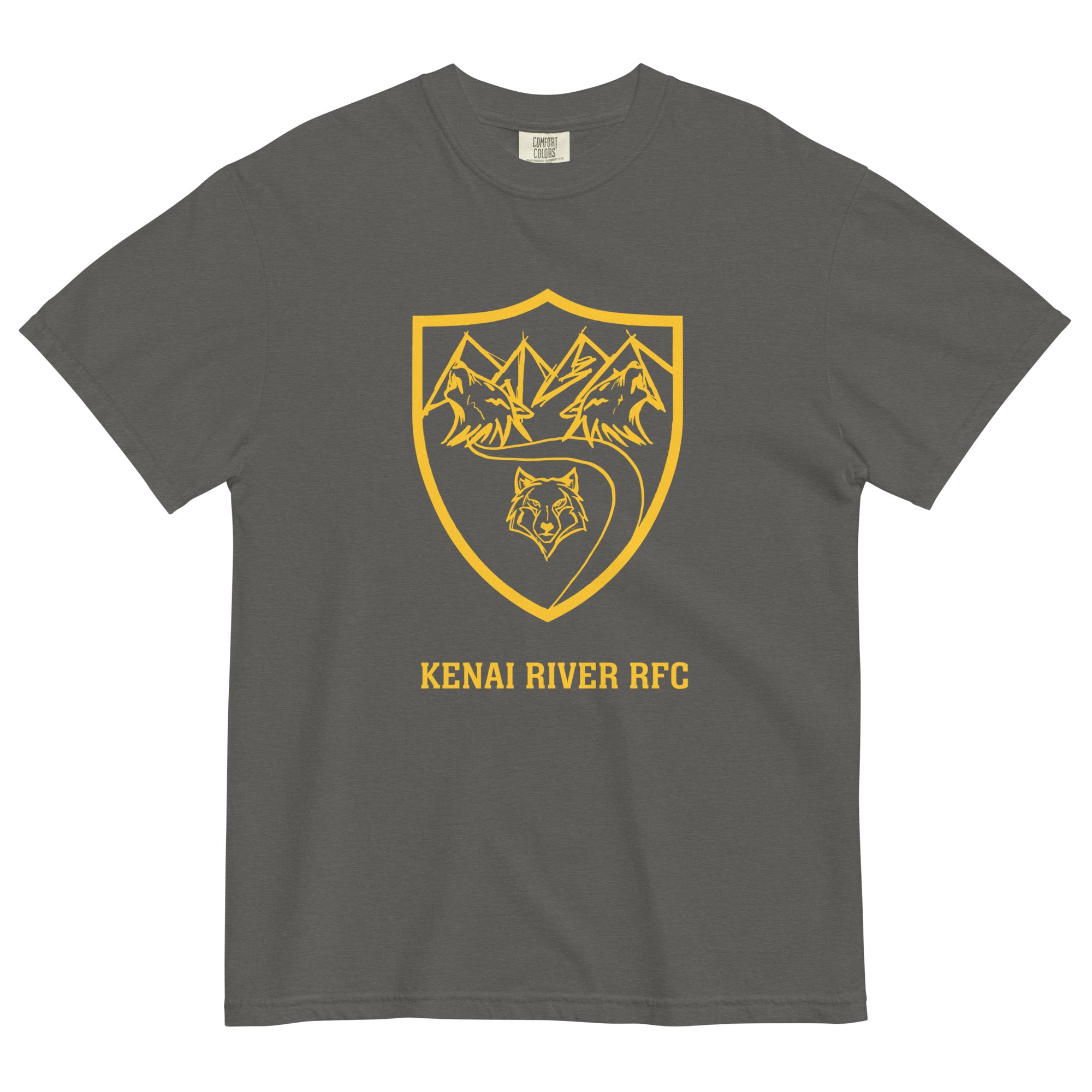 Kenai River RFC Garment Dyed T-Shirt - Soft Vintage Washed Cotton Tee for Men | Casual Wear, Outdoor Activities & Fishing Trips