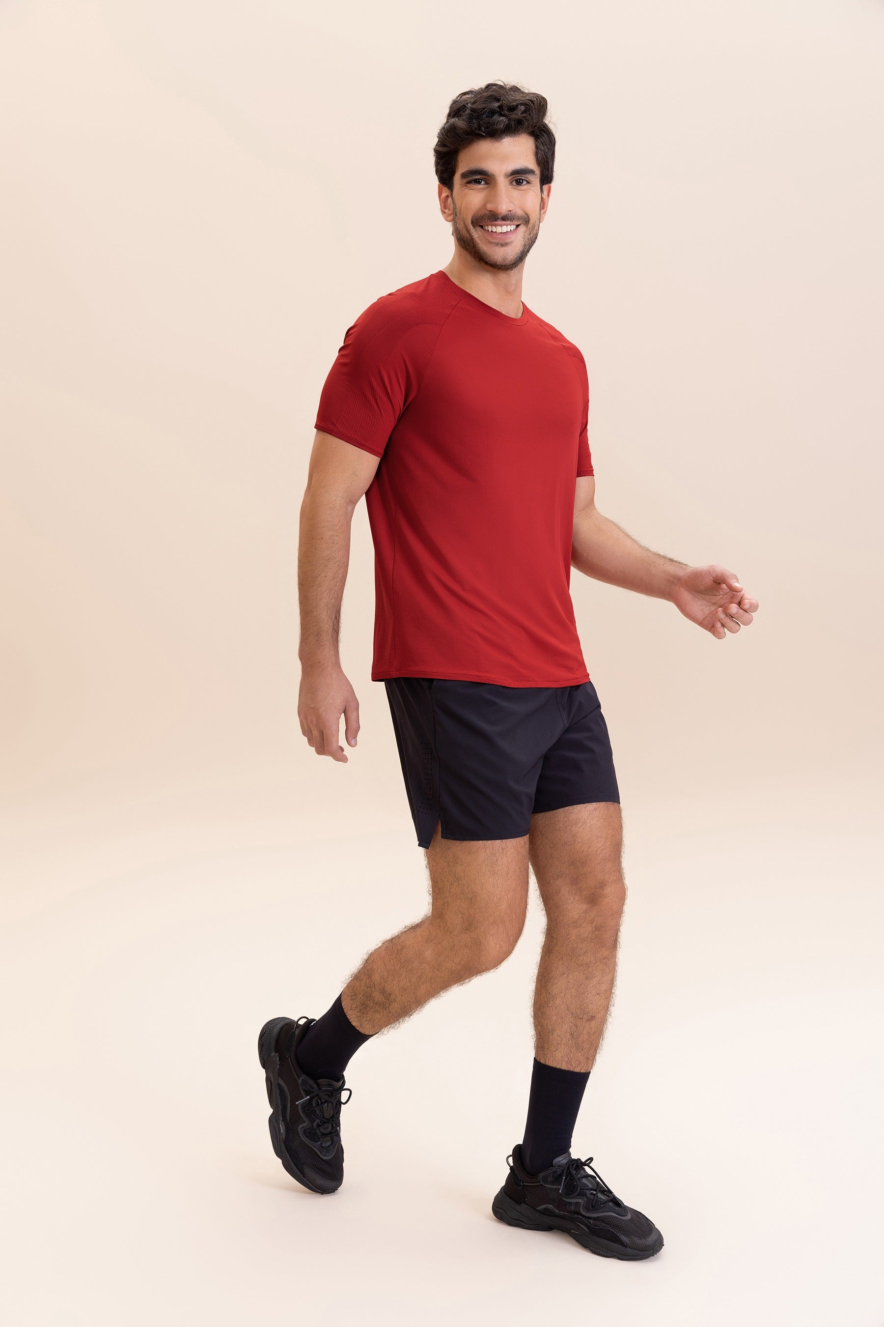 Comfy Lines Men's T-Shirt - Soft Cotton Casual Tee for Everyday Wear | Perfect for Work, Gym & Weekend Outfits