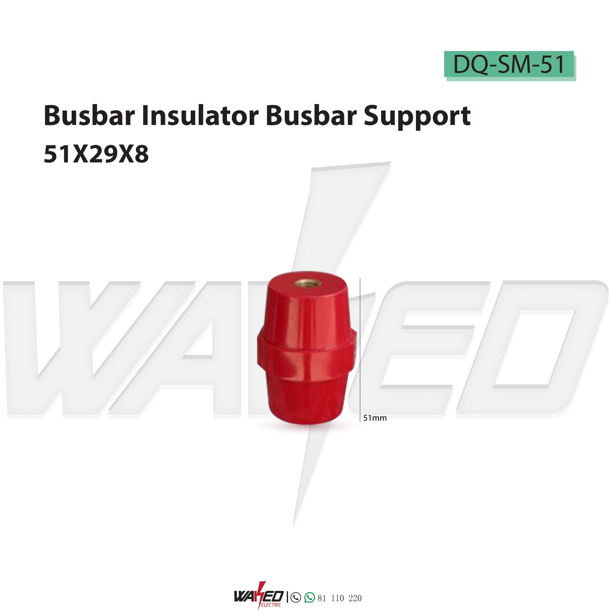 High-Quality Busbar Insulator & Support for Electrical Panels - Durable Insulation for Power Distribution Systems (Ideal for Industrial & Commercial Use)