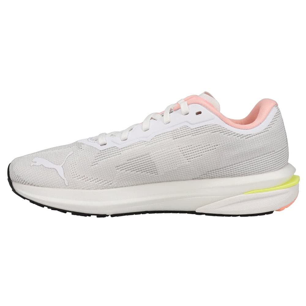 PUMA Women's Velocity Nitro Running Shoes - Lightweight Cushioned Sneakers for Women, White - Perfect for Jogging, Gym Workouts & Everyday Comfort