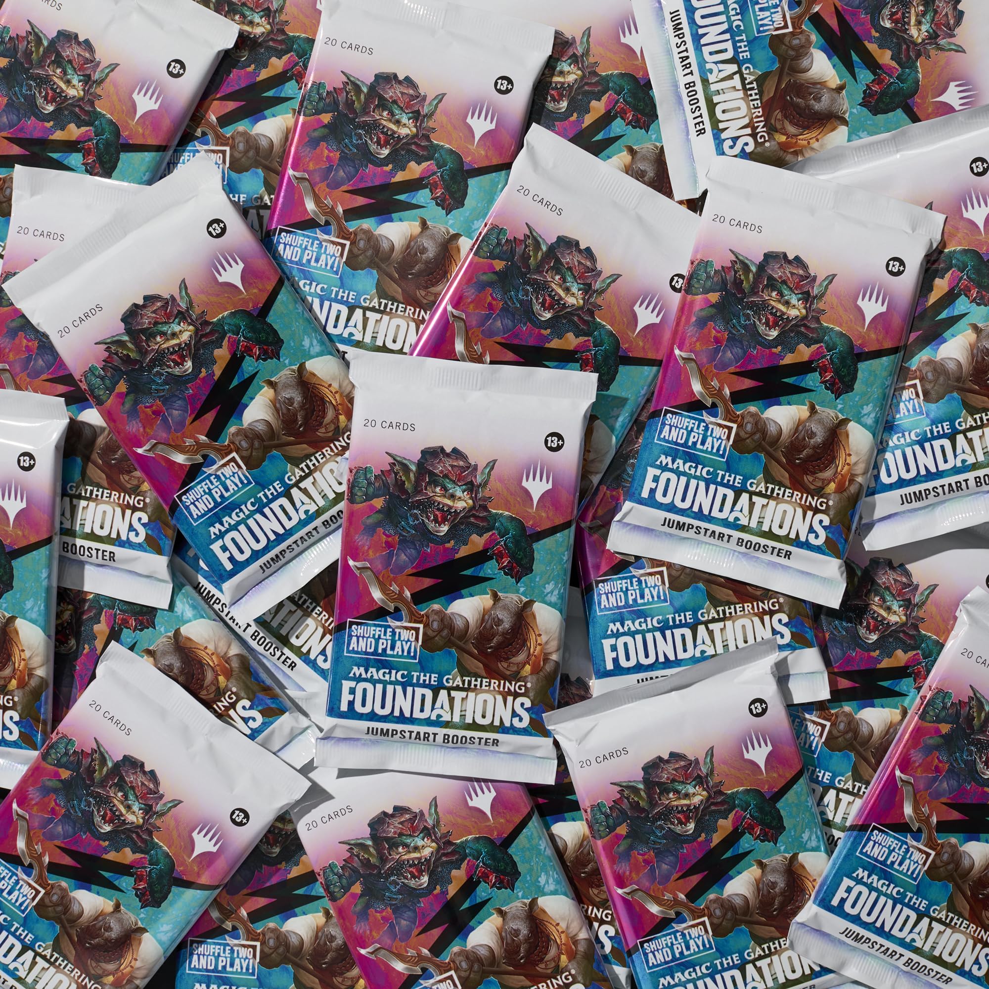Magic: The Gathering Foundations Jumpstart 2025 Booster Pack - 24 Ready-to-Play MTG Decks for Casual & Competitive Gaming