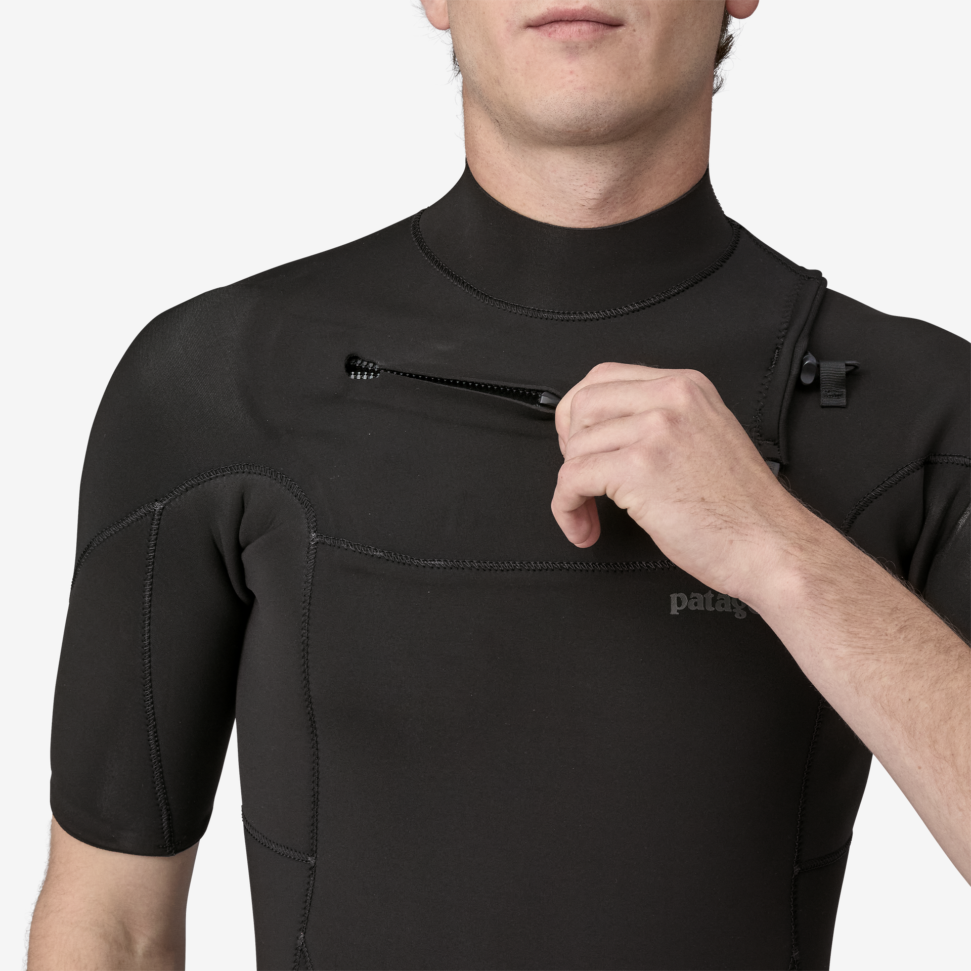 Yulex® Regulator® Lite Men's Front Zip Short Sleeve Wetsuit - Perfect for Surfing, Diving & Water Sports