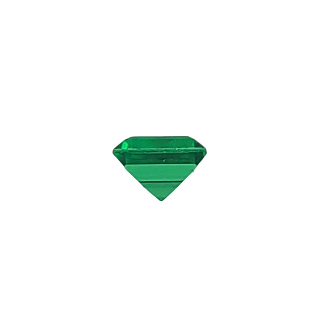 0.31ct Natural Colombian Emerald - 4mm Square Cut VVS Eye Clean May Birthstone Loose Gemstone for Jewelry Making, Engagement Rings & Birthstone Gifts