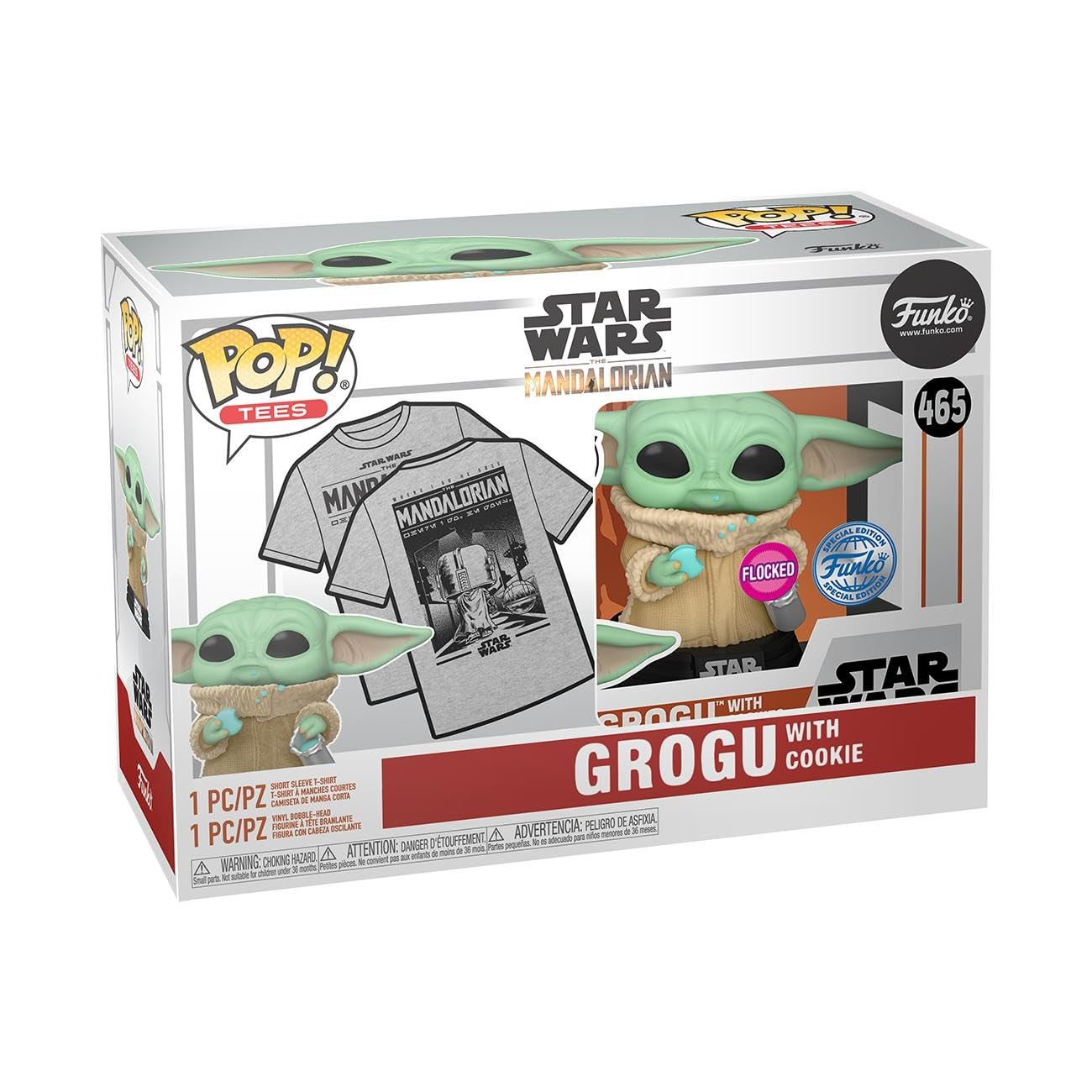 Funko Pop! The Mandalorian Grogu with Cookies - Collectible for Fans