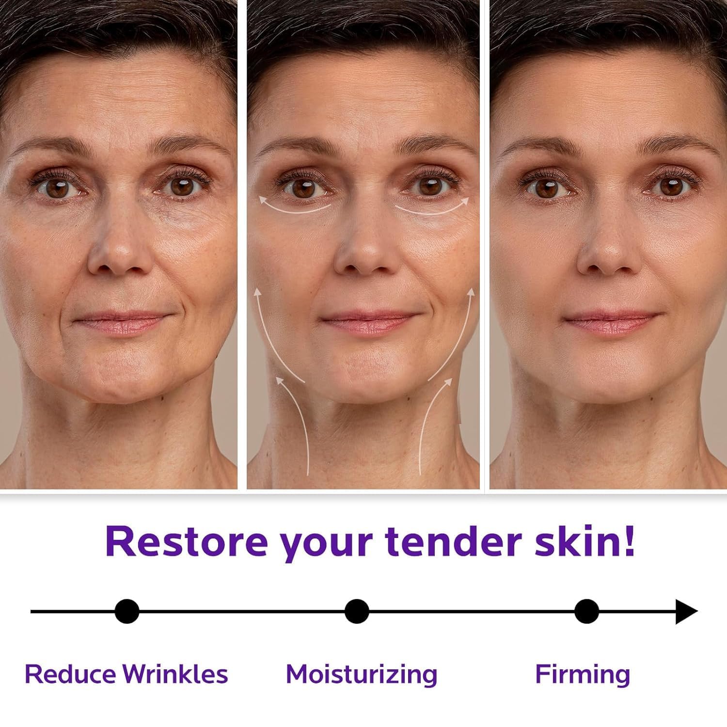 ZealSea Retinol & Collagen Anti-Aging Face Cream - Vitamin E & Hyaluronic Acid Moisturizer for Women | Skin Tightening & Lifting Night Cream (1.75 Oz) - Perfect for Nighttime Skincare Routine & Wrinkle Reduction
