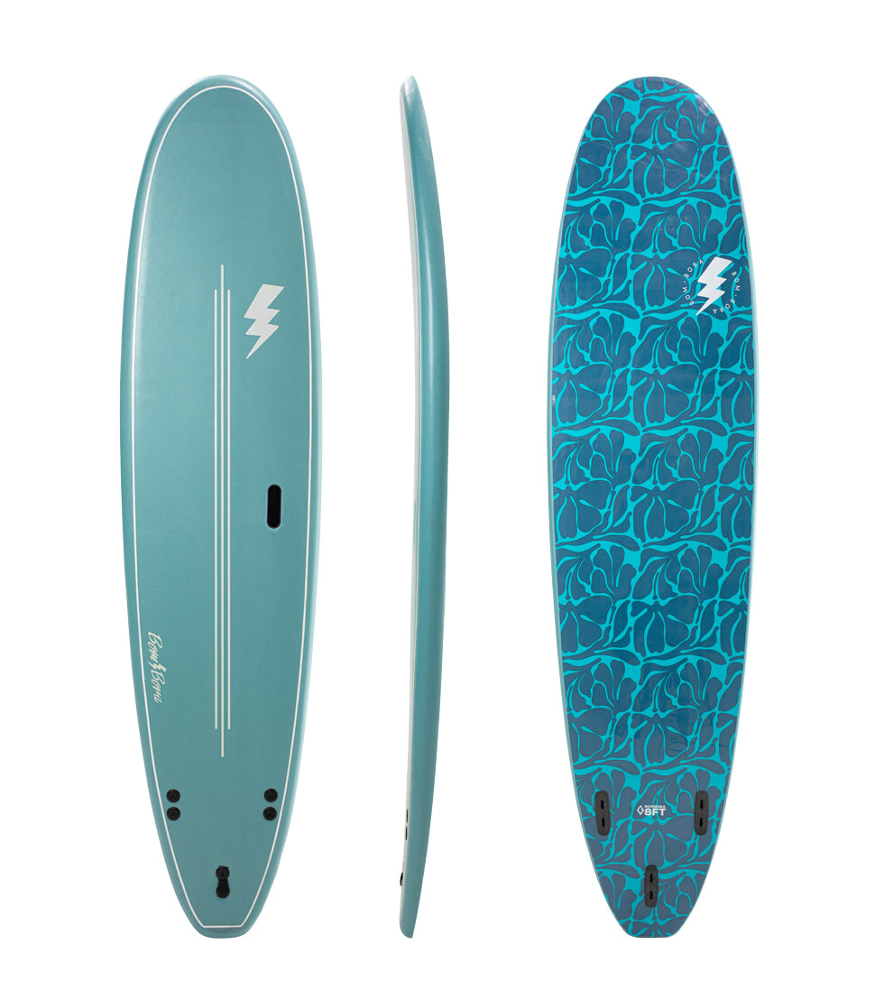 Bom Bora Softboard - Blue Leaves Design | Lightweight & Durable for Home, Office & School | Perfect for Notes, Reminders & Decoration
