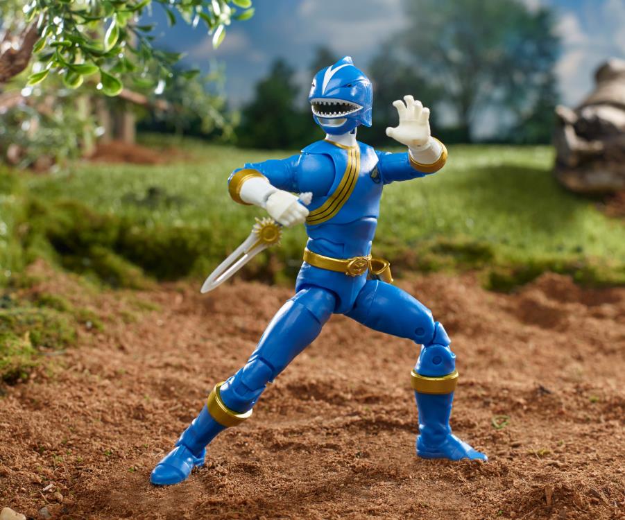 Power Rangers Wild Force Lightning Collection Blue Ranger Action Figure - Collectible Toy for Kids & Fans - Perfect for Display, Play, and Cosplay
