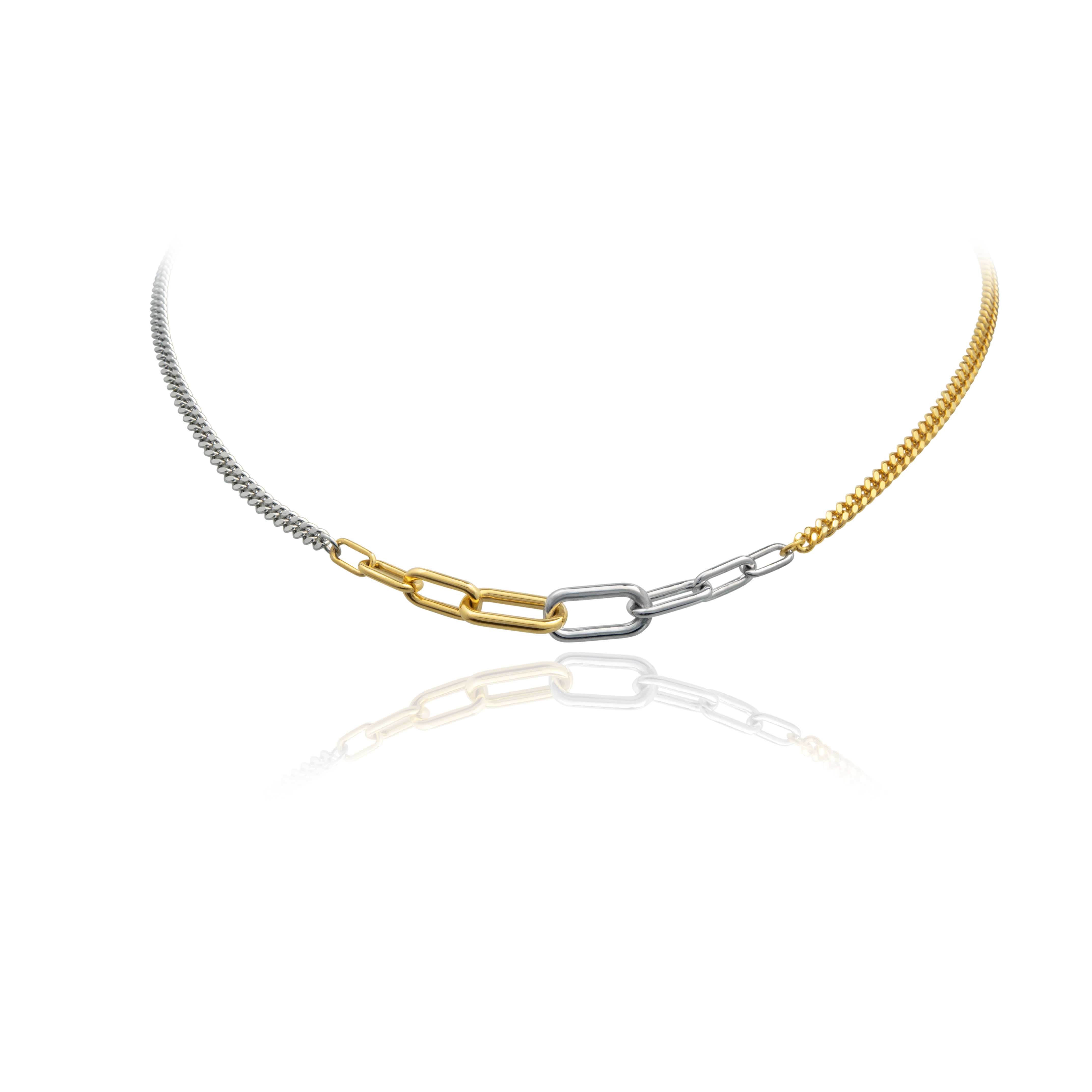 Harmony Links Necklace - Elegant Gold Plated Chain for Women | Perfect for Everyday Wear, Gifts & Special Occasions