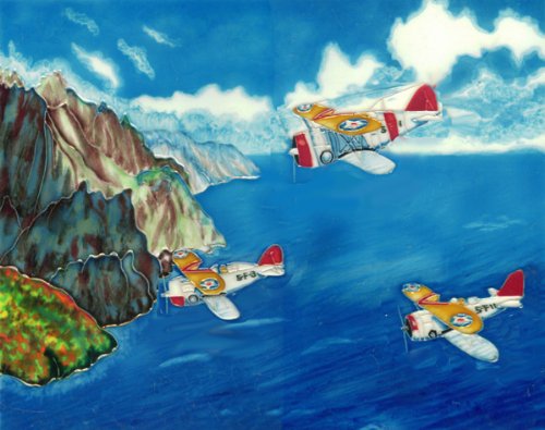 Decorative Ceramic Airplane Art Tile - 11x14 Inch Wall Decor for Home & Office - Vintage Aviation Themed Ceramic Plaque Perfect for Living Room, Bedroom or Gift