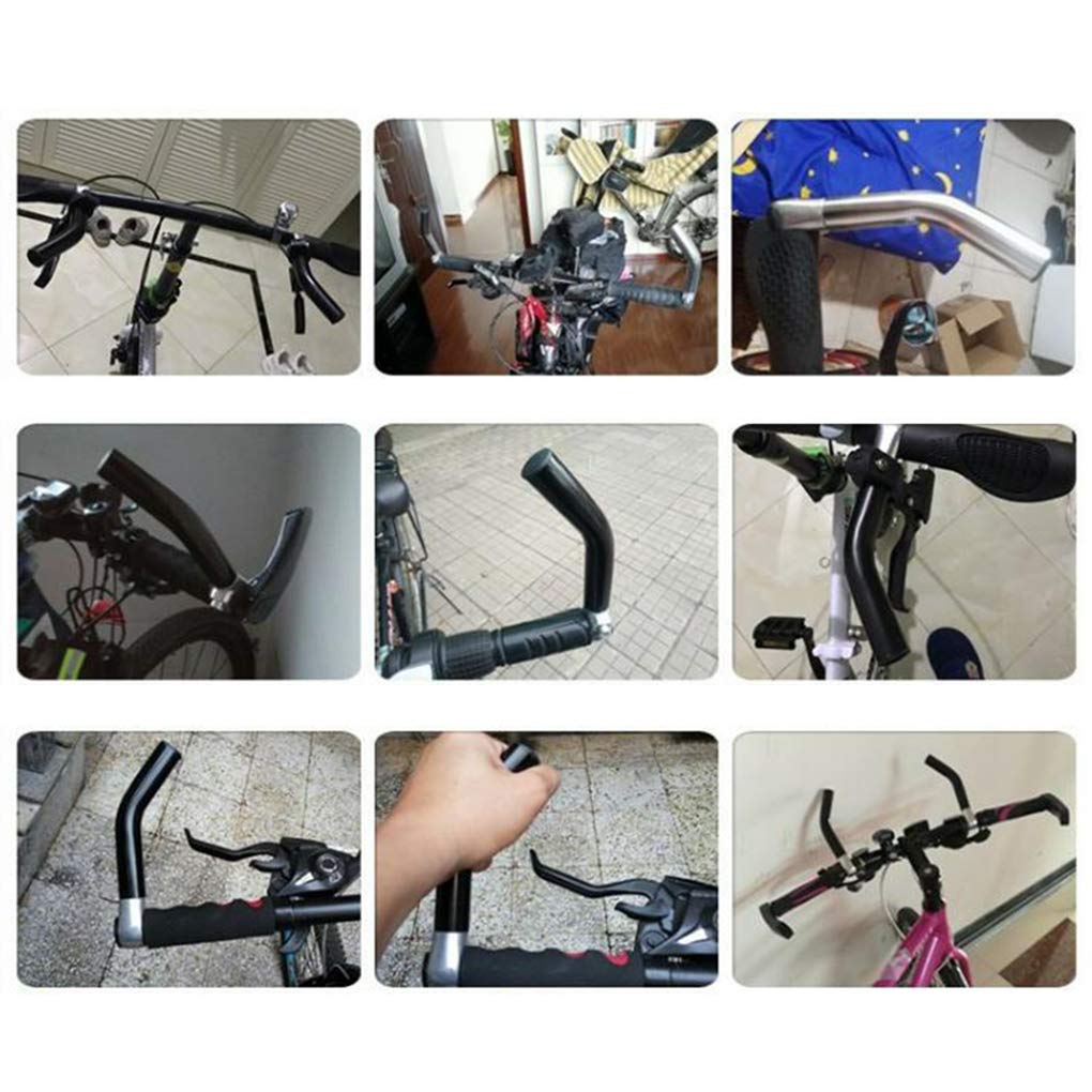 GREUS 22.2mm Bike Handlebar Extender - Aluminum Alloy Bar End for Mountain Bikes - Cycling Comfort Accessory