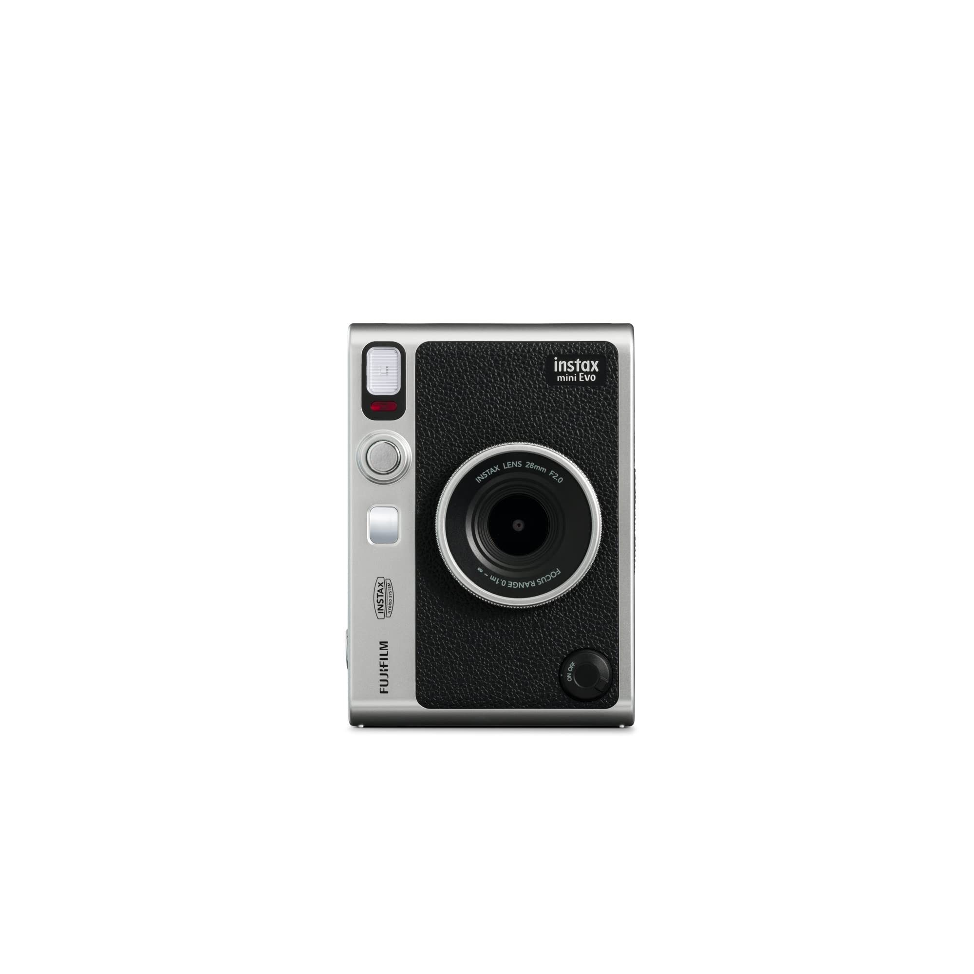 Instax Mini EVO Instant Camera - Black with USB-C Charging | Perfect for Travel, Parties & Capturing Memories