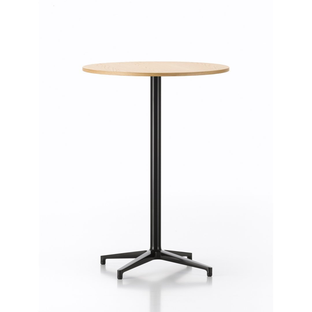 Round Bistro Standup Table - Indoor Cafe & Restaurant Height Bar Table for Kitchen, Dining Room, or Outdoor Patio Use