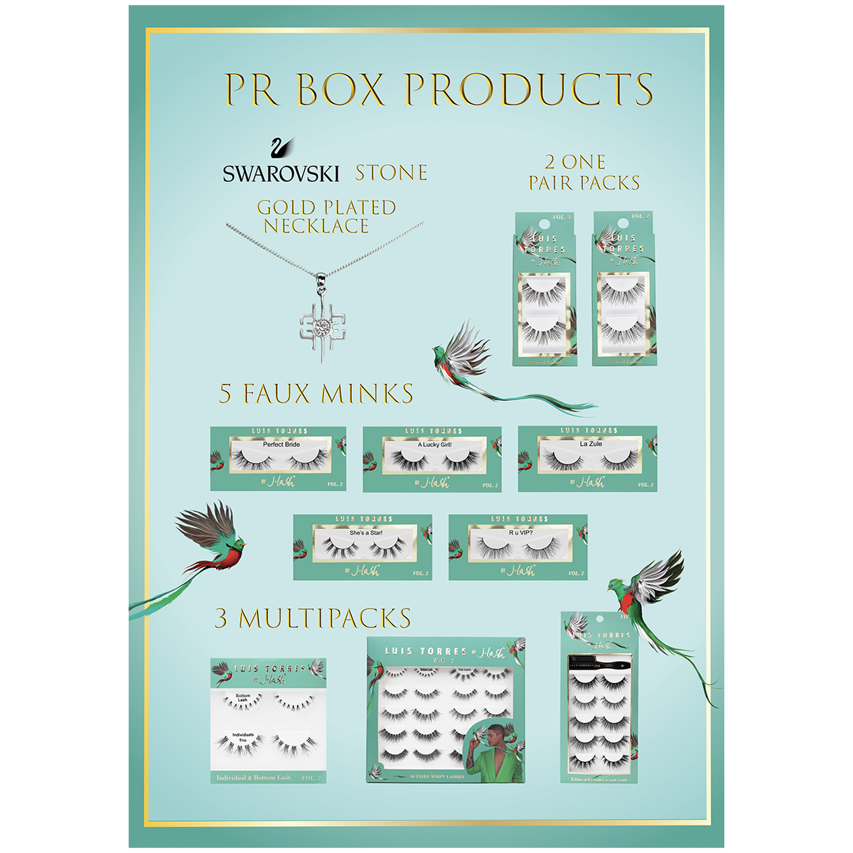 Luis Torres by J Lash - Premium PR Box Products for Beauty Influencers & Makeup Artists | Perfect for Unboxing Videos, Product Launches & Brand Promotions
