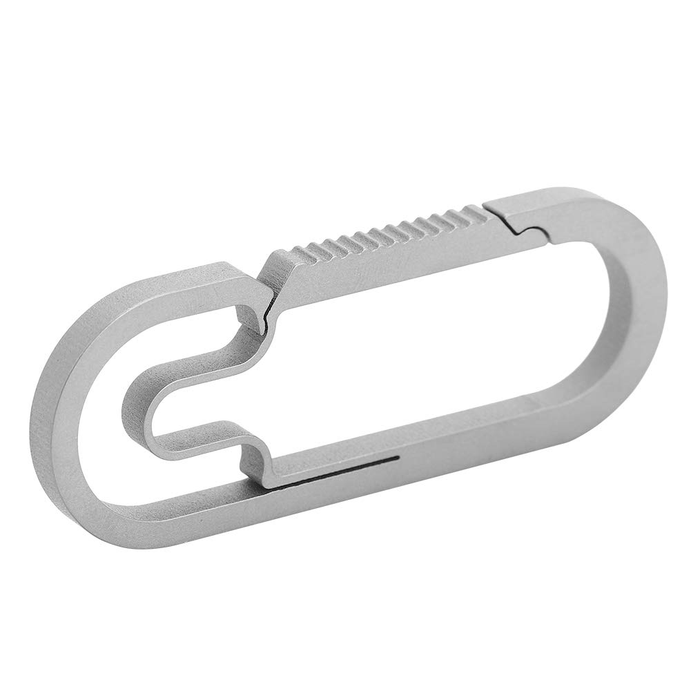 Alloy Split Key Rings - Durable Round Keychain for Outdoor & Home Use