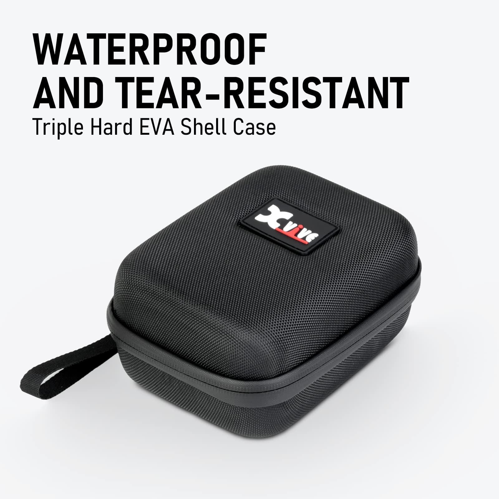 Xvive U3 Wireless Transmitter and Receiver System Hard Case - Durable Protective Storage for Audio Equipment | Perfect for Musicians, DJs & Live Performances