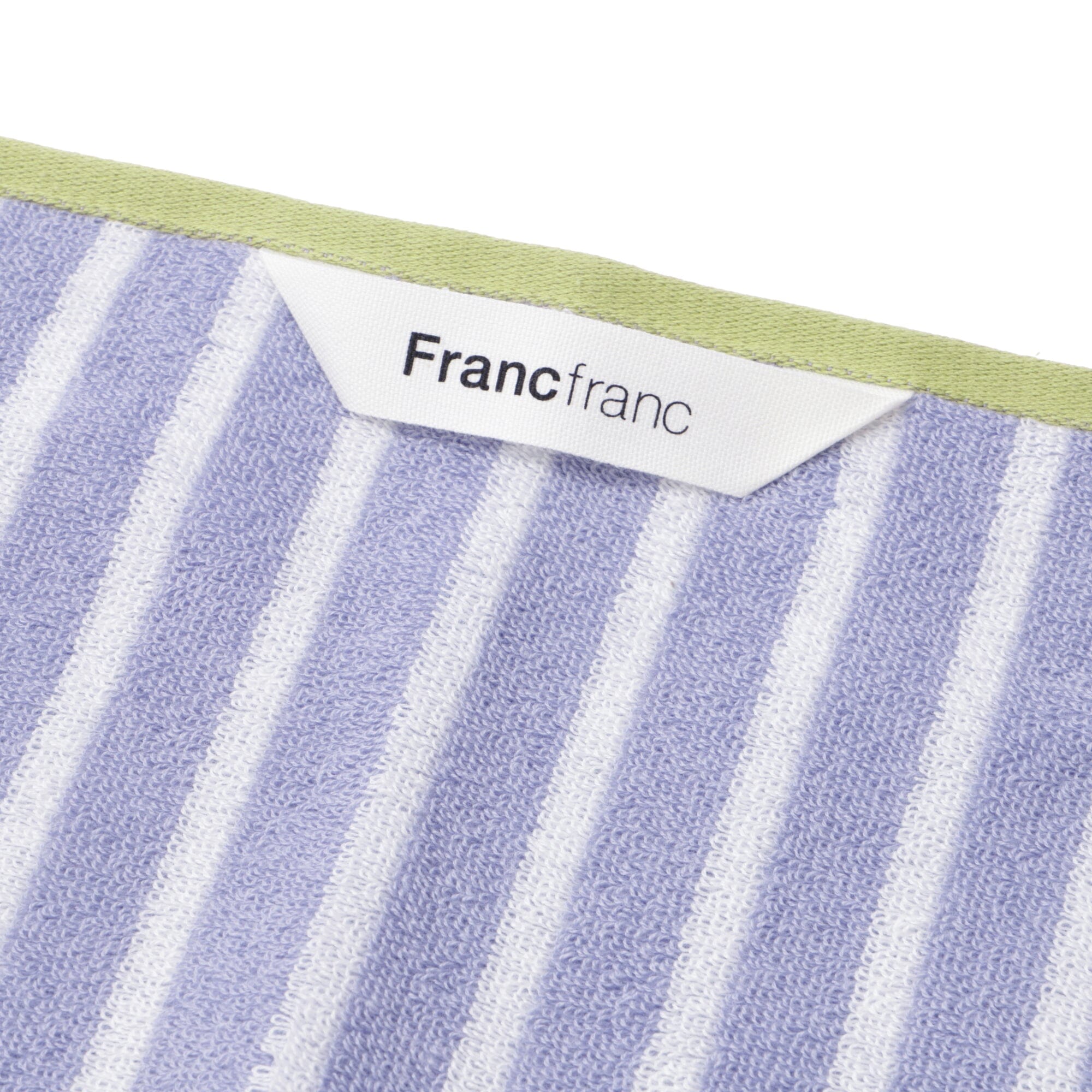 Antibacterial & Deodorizing Striped Face Towel - Soft Purple Microfiber for Skincare & Gym - Perfect for Daily Use, Travel & Spa