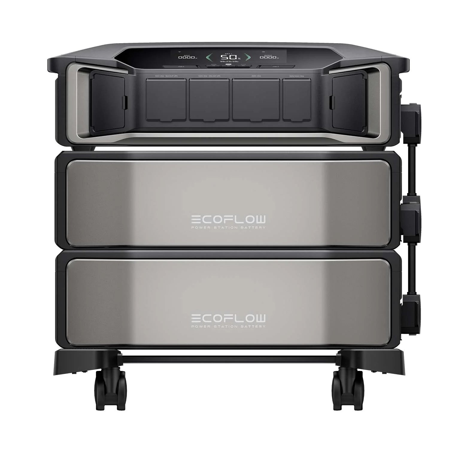 EcoFlow DELTA Pro Ultra Power Station with Inverter & Expandable Battery - Portable Solar Generator for Home Backup, RV Camping, and Off-Grid Living