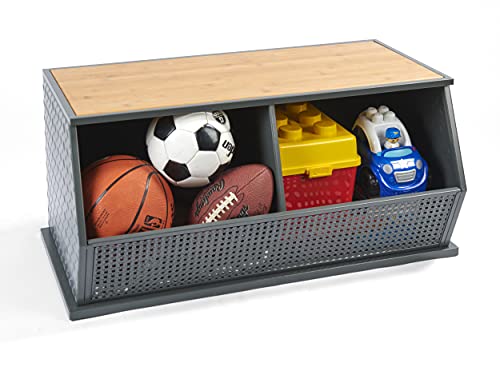 Wood Two Bin