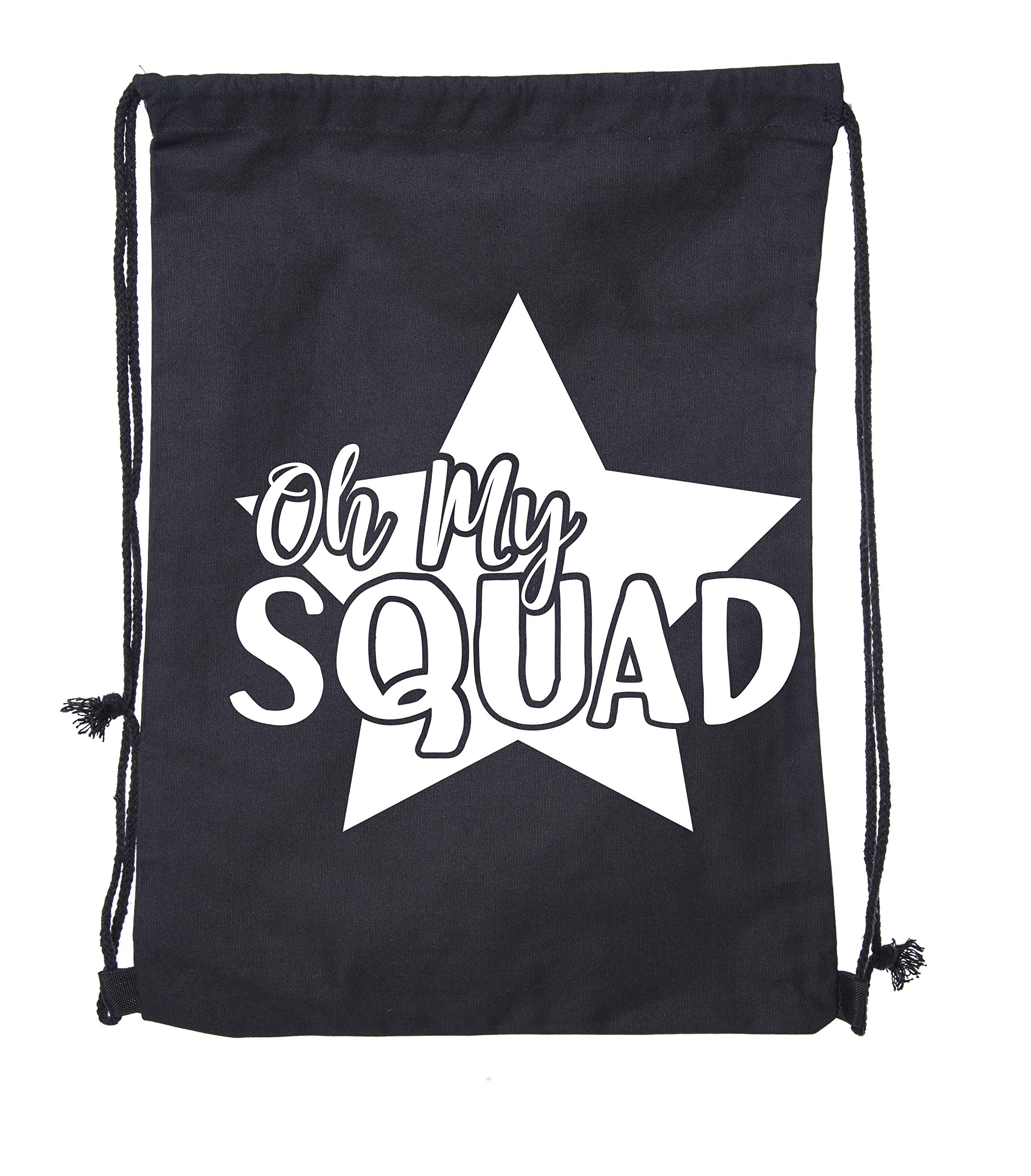 Cheerleading Backpacks for Girls - Cheer and Pom Drawstring Bags with Team Logo - Durable Cheerleader Team Cinch Bags for Practice, Games & Competitions