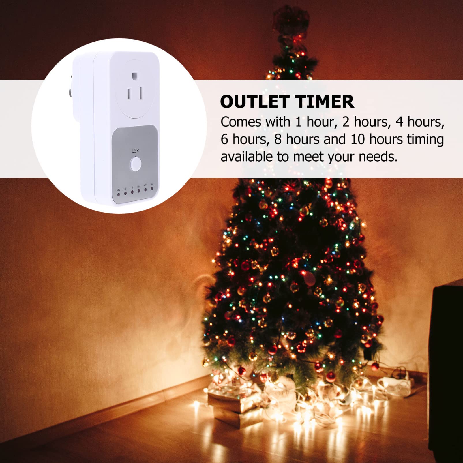 Smart Plug Timer Outlet - WiFi Enabled Electrical Timer for Lights, Appliances & Lamps | Indoor Use for Home Automation, Energy Savings & Convenience