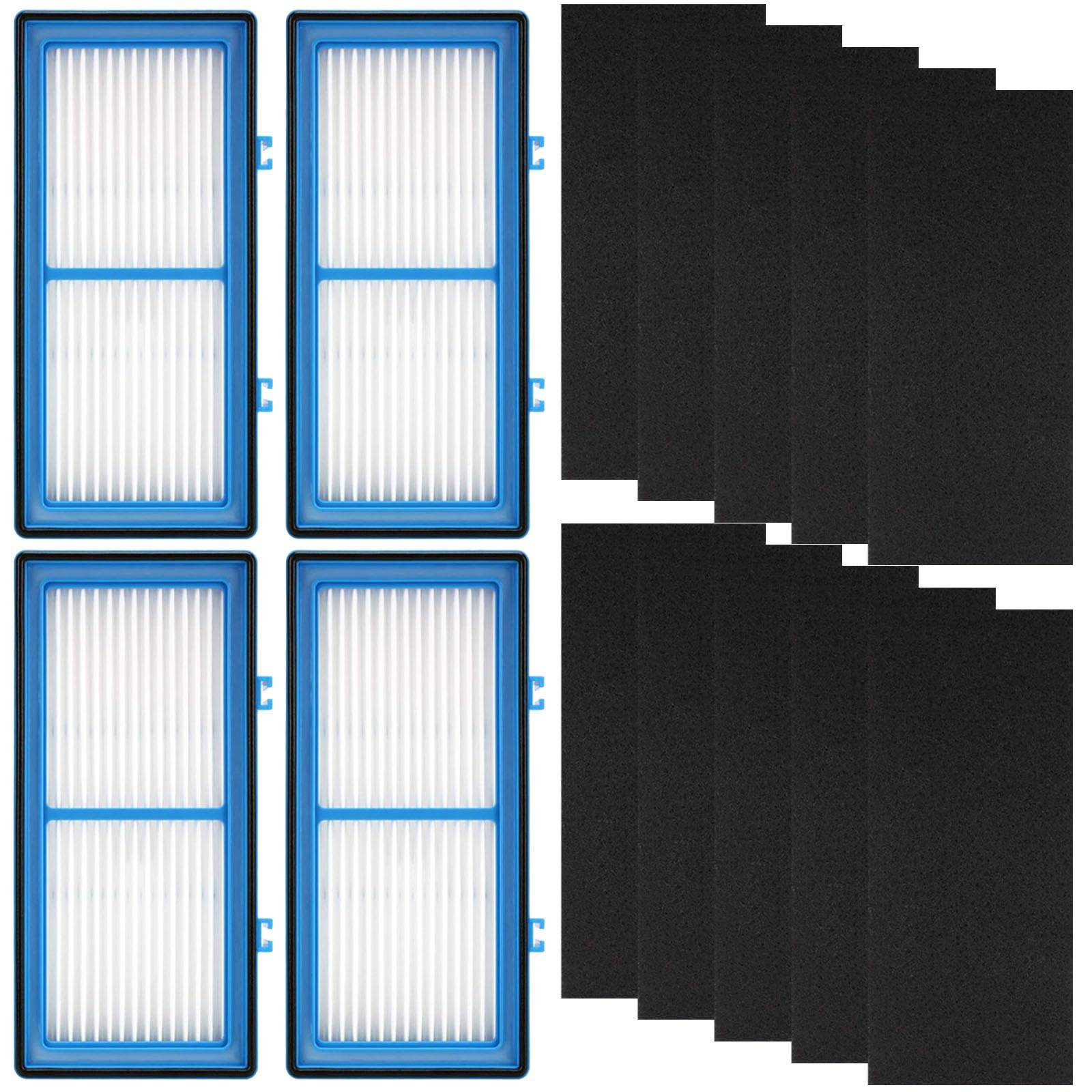 8 Pack Holmes AER1 Air Purifier Replacement Filters - HEPA & Carbon Combo for HAPF30AT & HAP242 NUC Models | Improves Indoor Air Quality for Allergy & Asthma Relief | Perfect for Bedrooms, Living Rooms & Offices