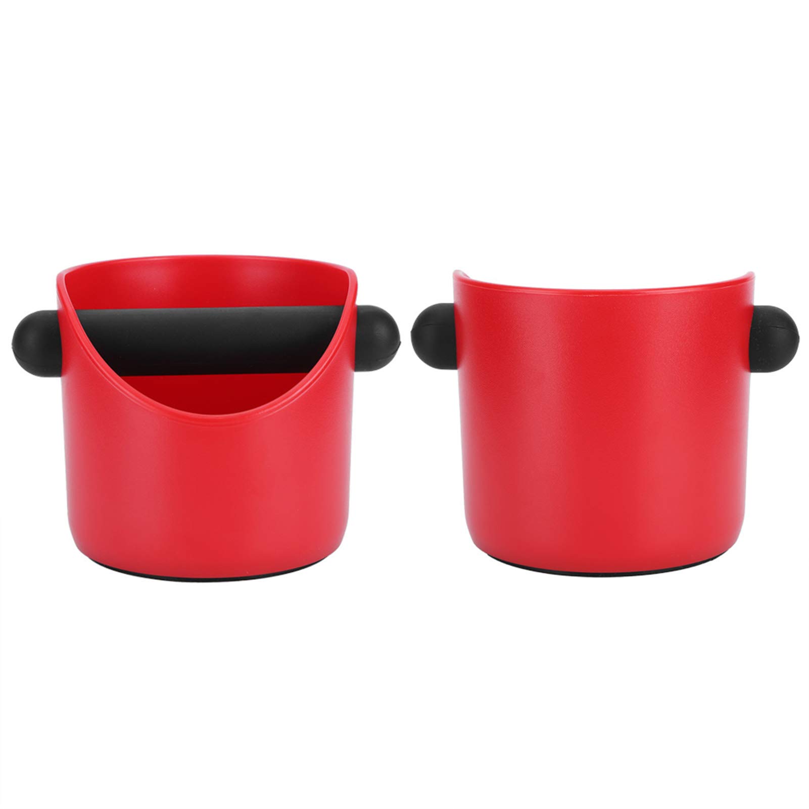 Premium Knock Box for Espresso - Durable ABS Plastic with Removable Bar - Perfect for Home Baristas & Coffee Shops - Ideal for Espresso Grounds Disposal & Coffee Station Organization