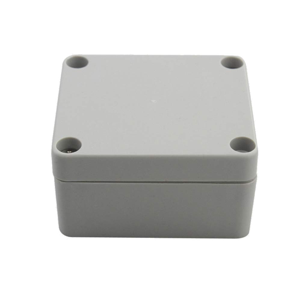 ABS Plastic Waterproof Junction Box - Dustproof Universal Electrical Enclosure for Outdoor & Indoor Wiring Projects - Ideal for Home, Garage, and Industrial Use - White