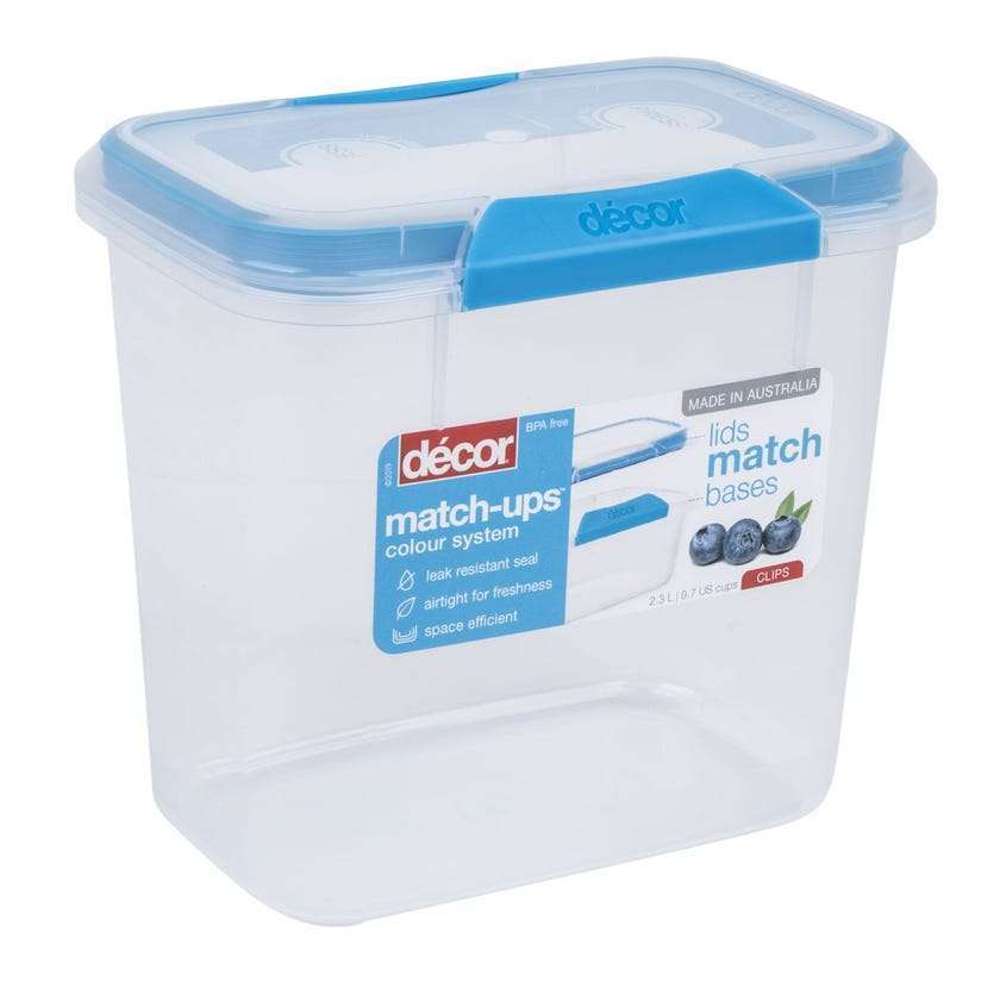 PVC Storage Box 2.3L - Decorative Organizer Clips for Home Office & Craft Supplies | Perfect for Desk Organization, Bathroom Storage & DIY Projects