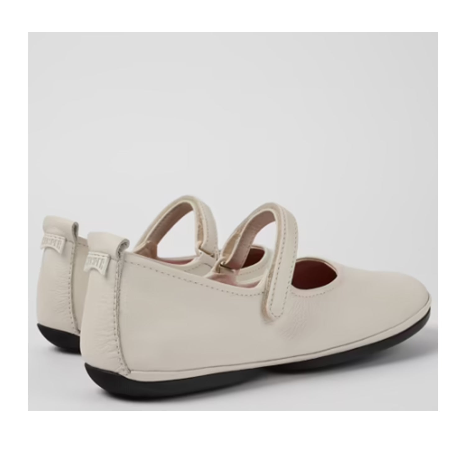 Camper Women's Right Nina White Leather Sneakers - Comfortable Walking Shoes for Women, Fashion Casual Loafers for Work, Travel & Everyday Wear