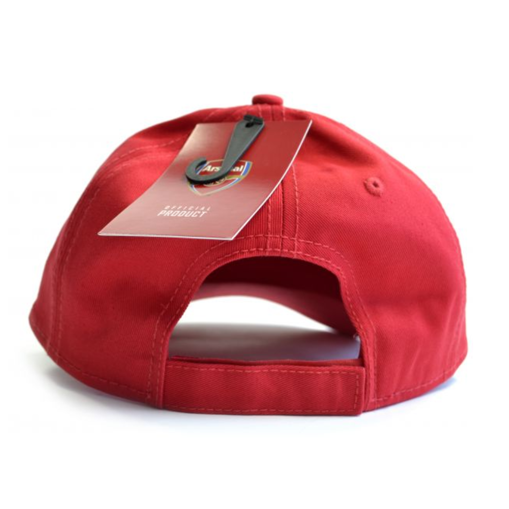 Official Arsenal FC Embroidered Baseball Cap - Red Team Logo Snapback Hat for Men & Women - Perfect for Match Days & Fan Gifts