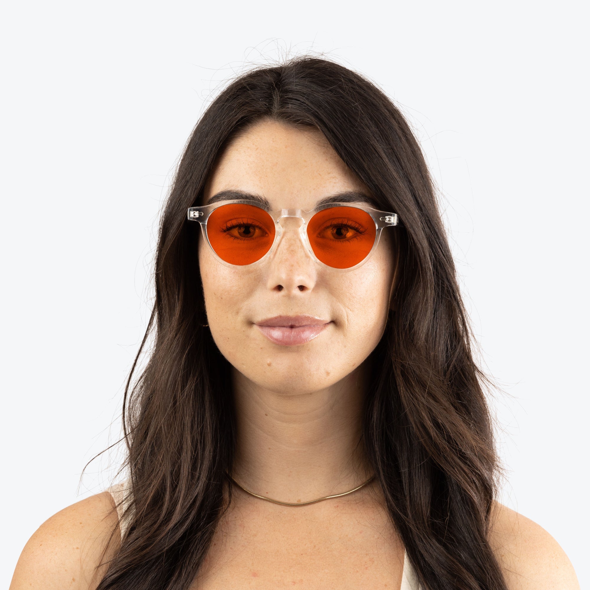 NightFall Oscar Blue Light Blocking Glasses - Crystal Clear Reading Glasses for Screen Time & Eye Strain Relief - Perfect for Office, Gaming & Nighttime Use