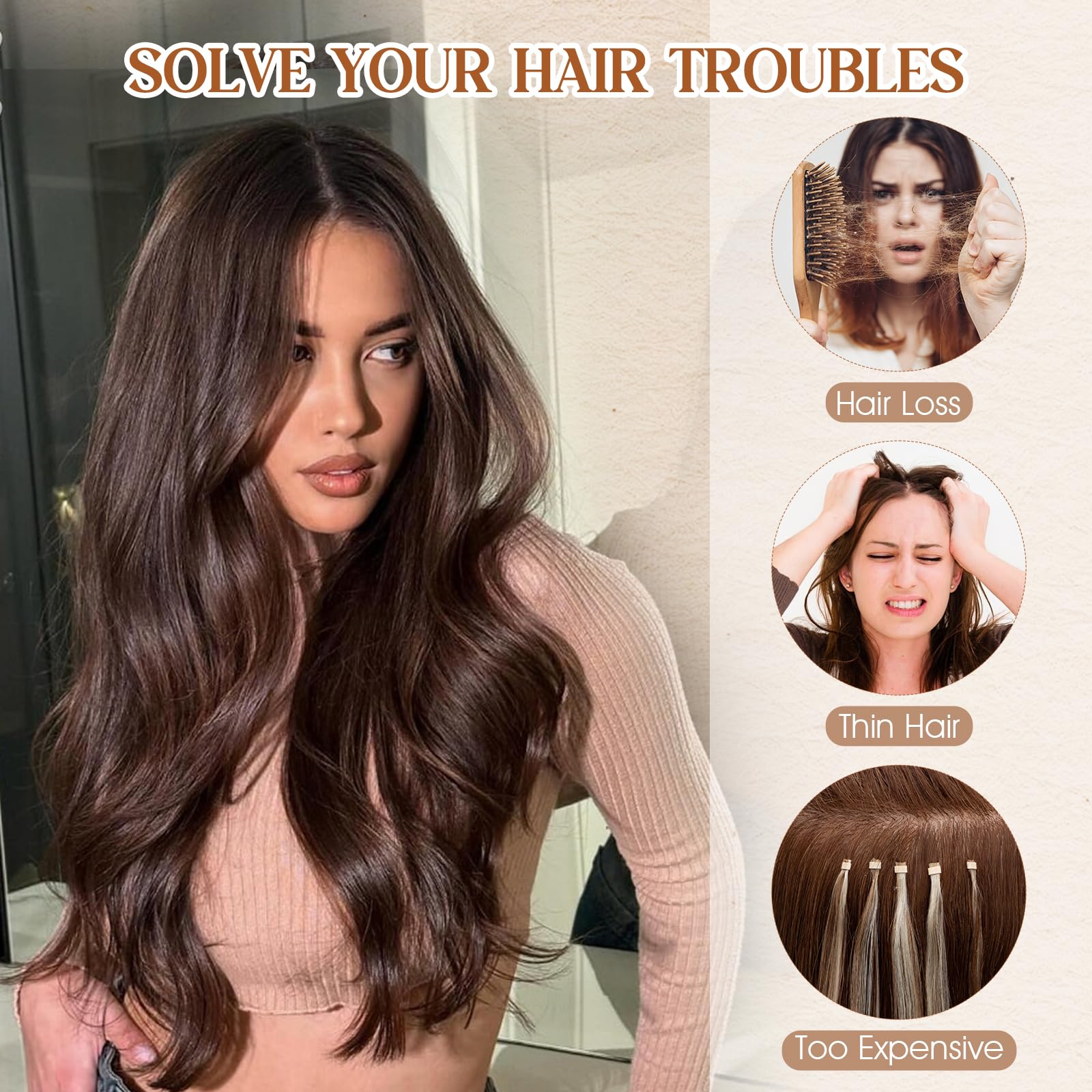 Benehair 20 Inch Halo Hair Extensions - 100% Real Human Hair with Invisible Wire & Fish Line - Ash Blonde Mixed Bleach Blonde (#18&613) 70g - Perfect for Weddings, Parties & Daily Styling