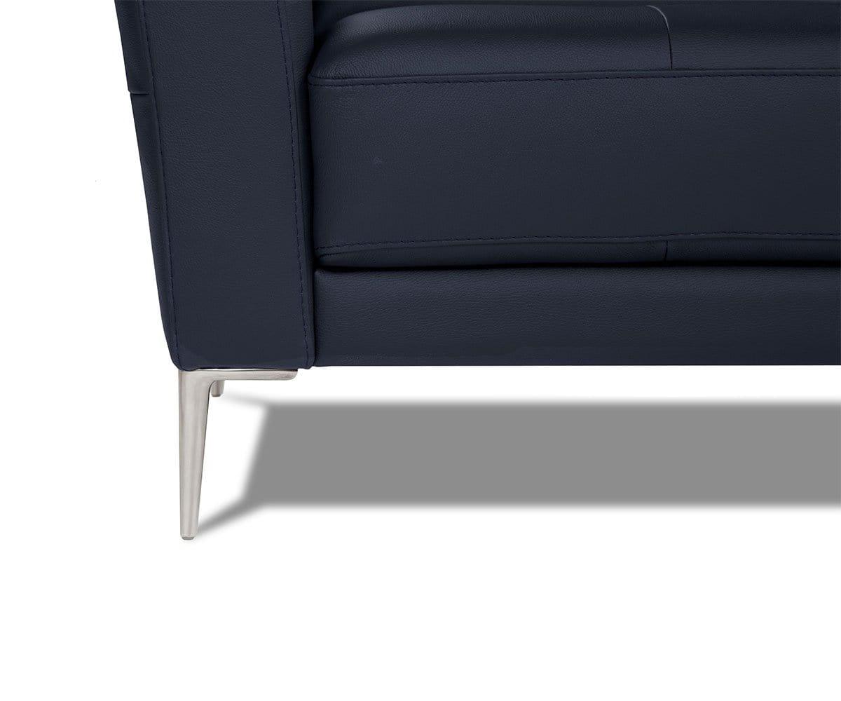 Liliana Genuine Leather Sofa - Modern Luxury Living Room Furniture for Home & Office - Perfect for Relaxing, Entertaining & Stylish Decor