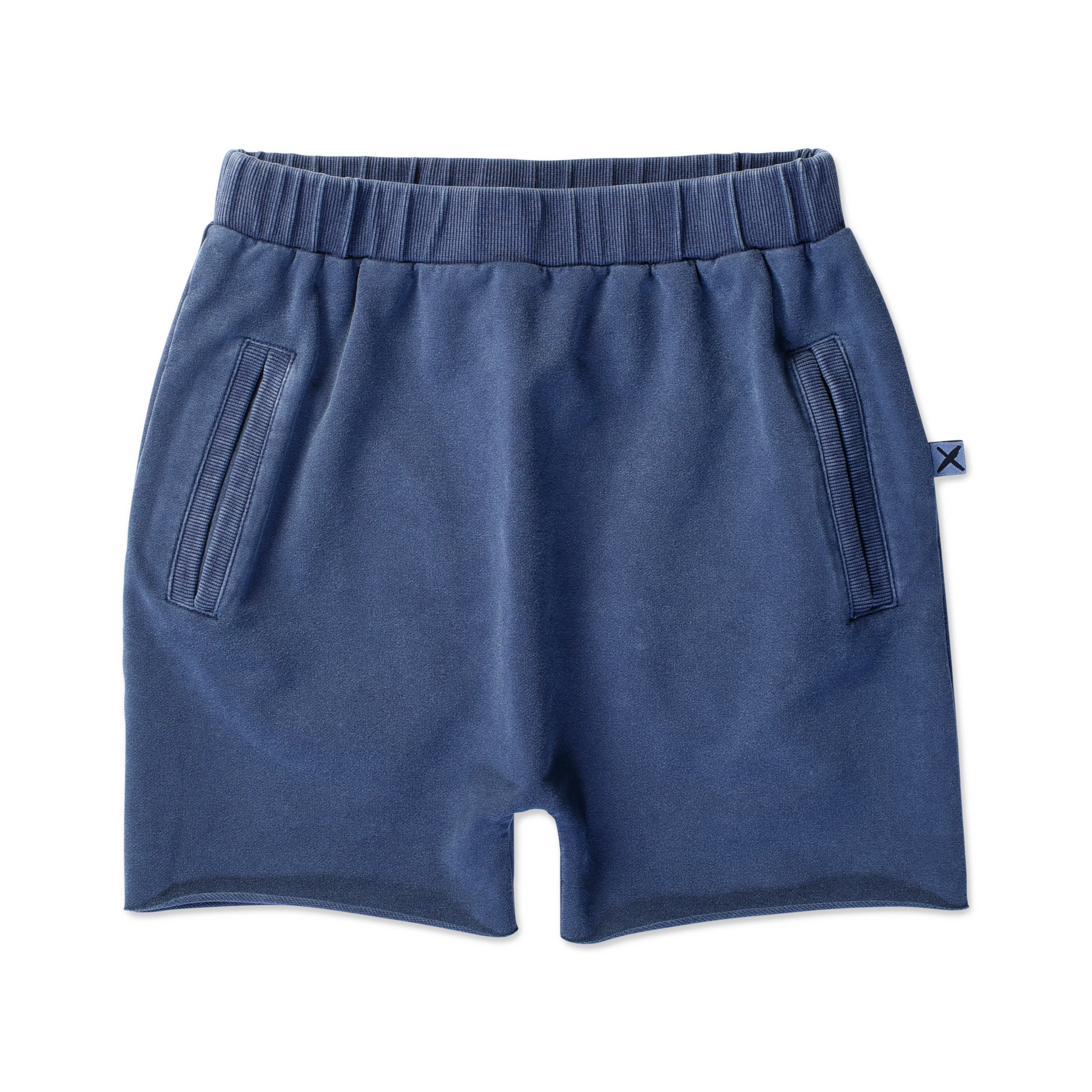 Minti Blasted Bronx Shorts for Men - Distressed Denim with Bright Blue Wash | Casual Streetwear for Everyday Comfort & Style