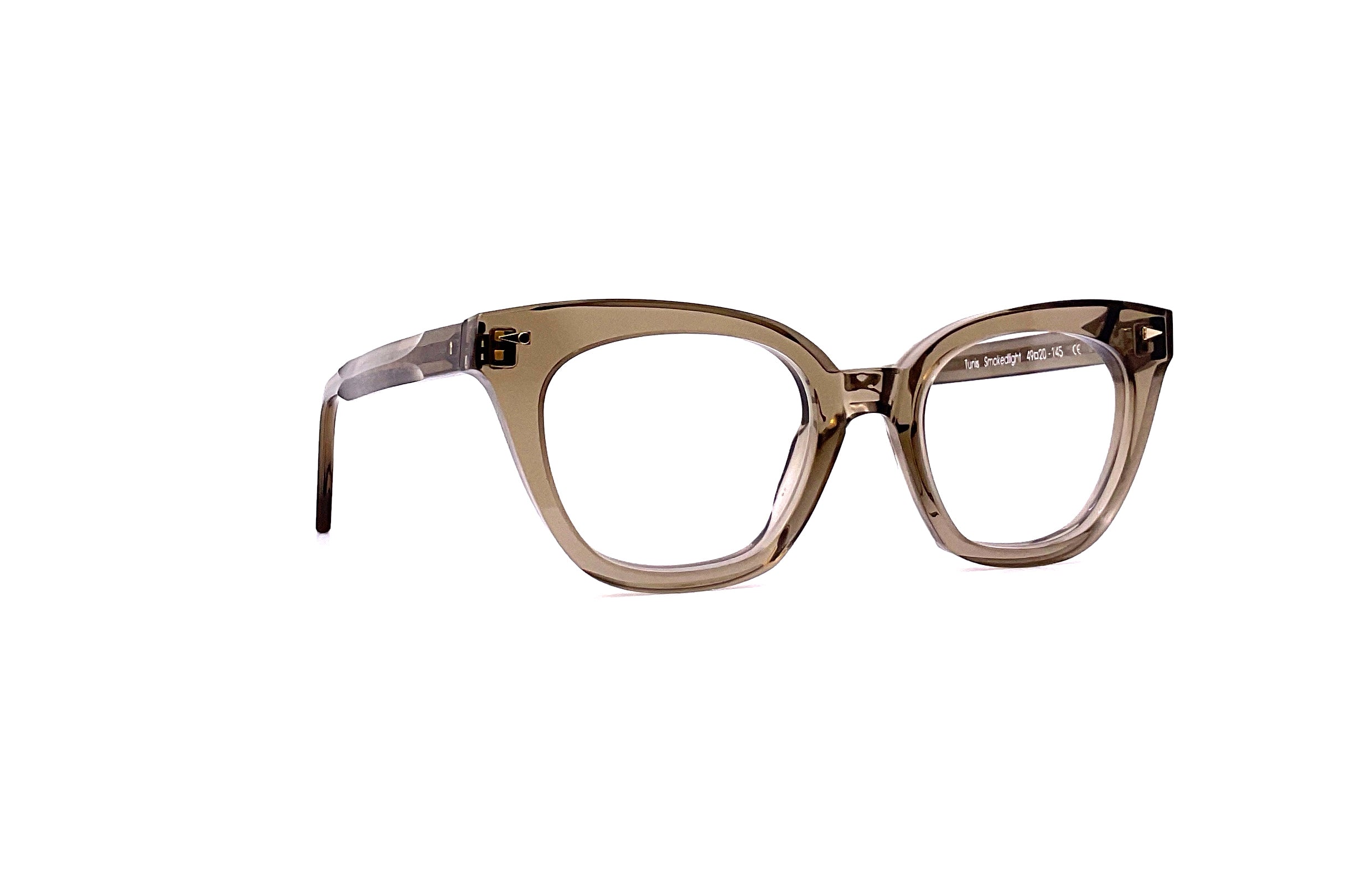 Ahlem Tunis (Smoked Light) - Premium Handmade Sunglasses for Women & Men - Perfect for Beach, Driving & Outdoor Activities