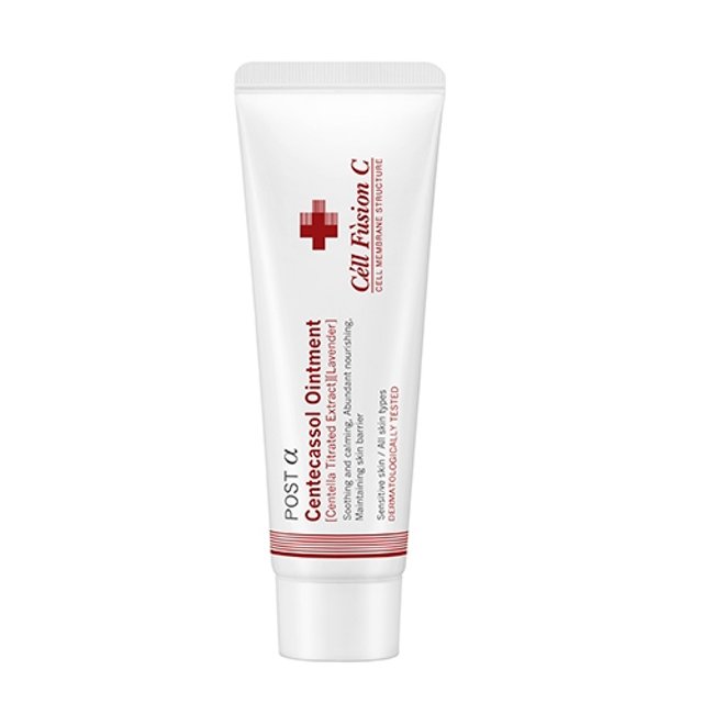 Cell Fusion C Centecassol Ointment 40ml - Korean Skin Repair Cream for Dry, Damaged Skin | Dermatologist Recommended | Use for Face, Hands & Body Care