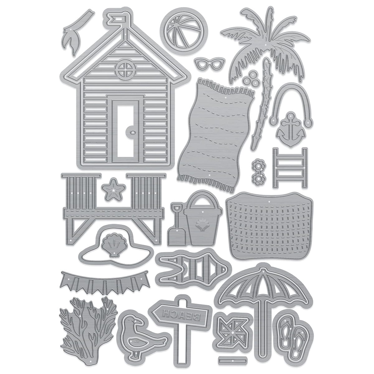 Summer Full Papercraft Collection - DIY Craft Kits for Kids & Adults - Perfect for Home Decor, Scrapbooking & Party Favors