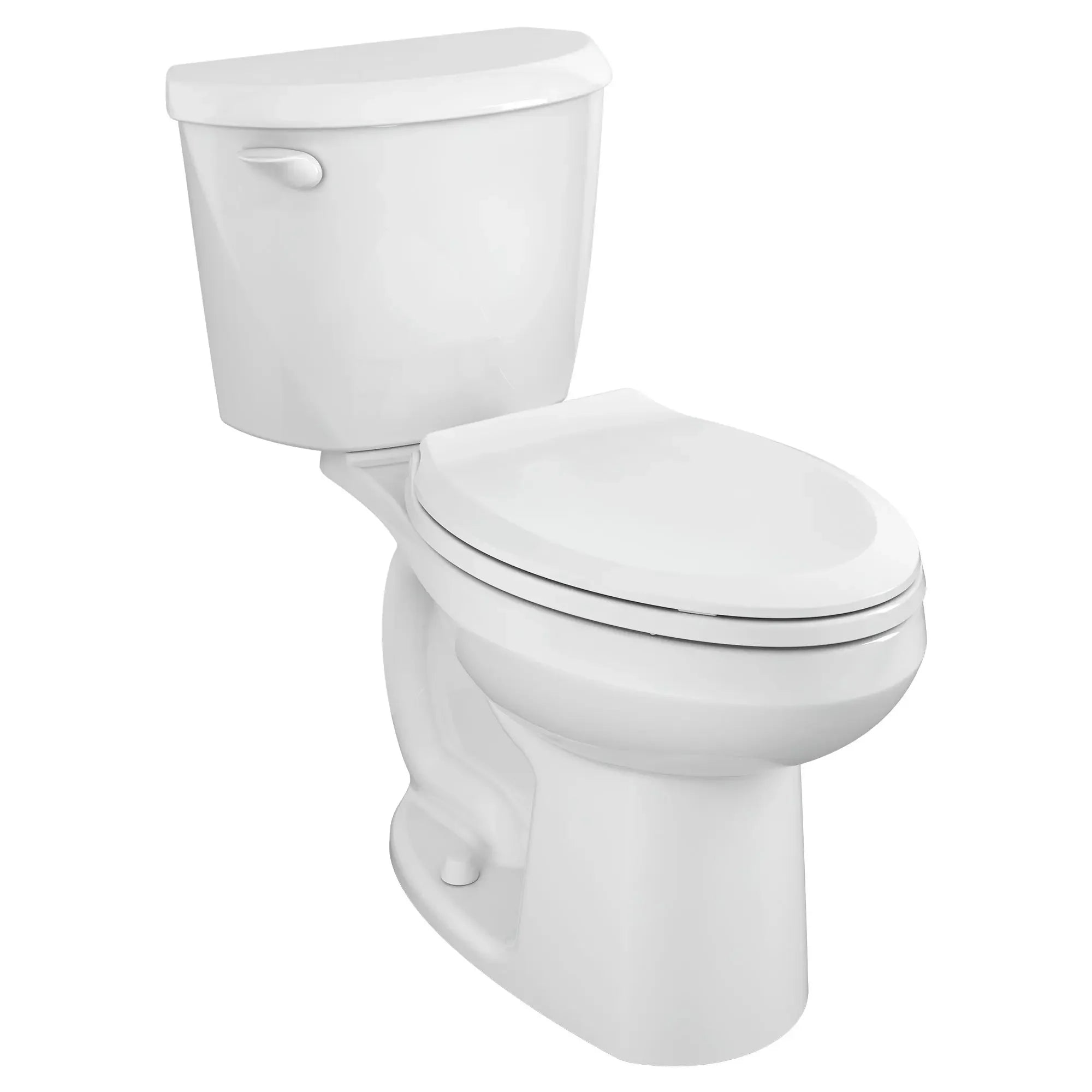 Colony® Two Piece 1.6 GPF/6.0 LPF Elongated Chair Height Toilet Bowl Without Seat - Perfect for Modern Bathrooms, Small Spaces & ADA Compliant Restrooms