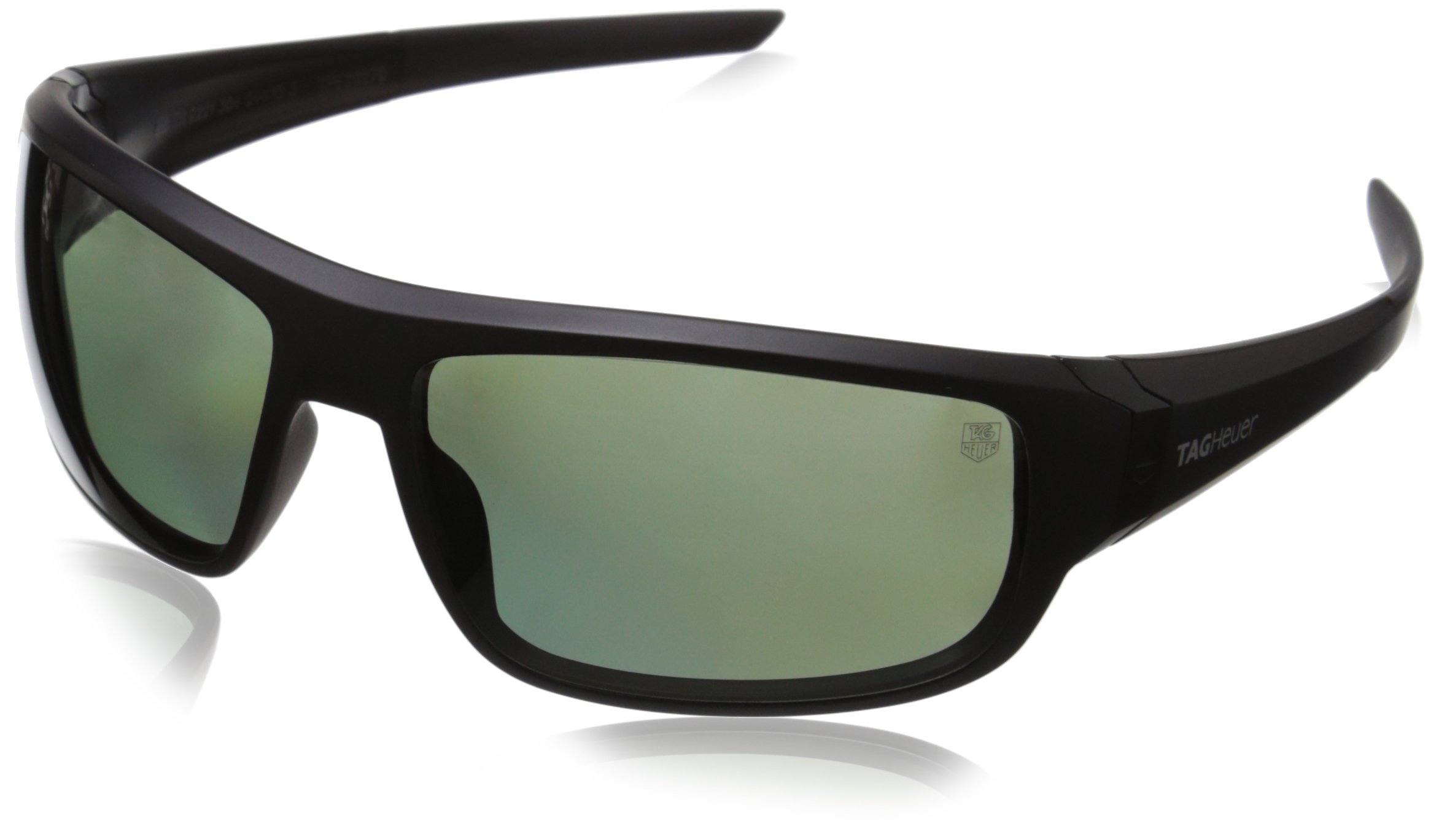 Tag Heuer Racer2 9221 Rectangular Polarized Sunglasses for Men - UV Protection Luxury Sports Shades for Driving, Golf & Outdoor Activities