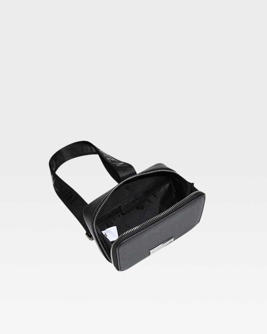Bodega Belt Bag in Black - Stylish and Functional Waist Pack for Travel, Hiking, and Everyday Use