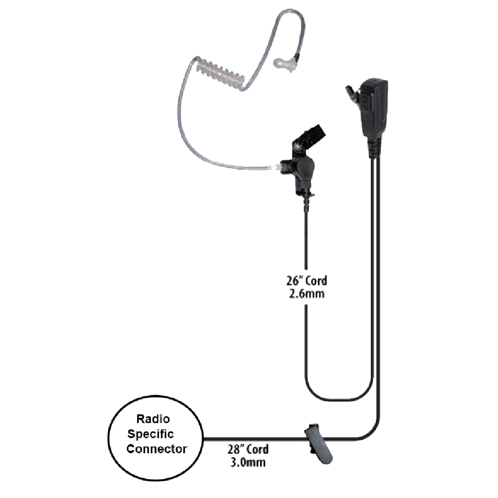 Klein Signal Earpiece - Professional Wireless Earpiece for Clear Communication | Perfect for Security, Law Enforcement & Event Staff