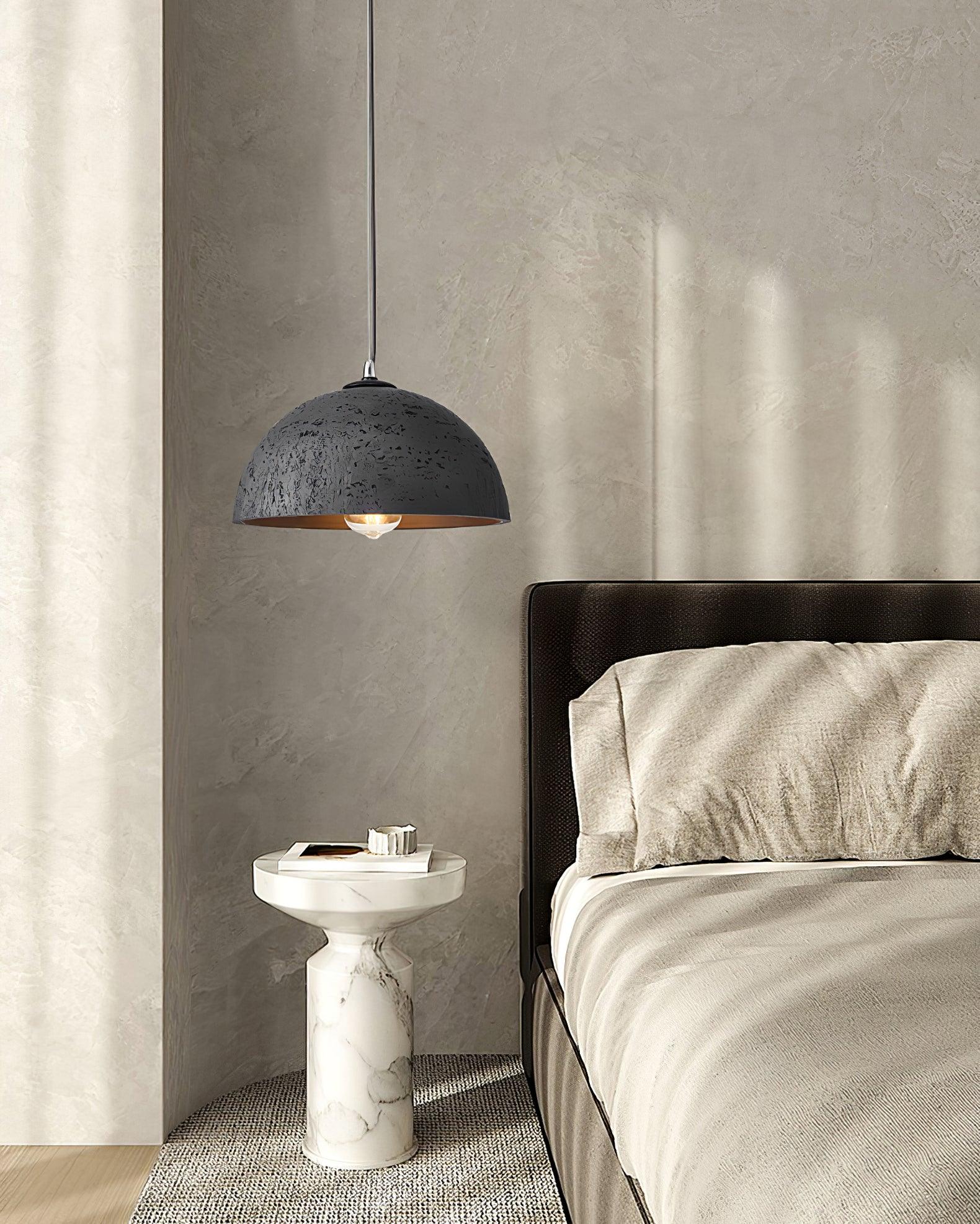 Modern Dome Morphe Pendant Light - Sleek Ceiling Lighting Fixture for Dining Room, Kitchen Island & Bedroom Decor | Energy Efficient LED Hanging Lamp