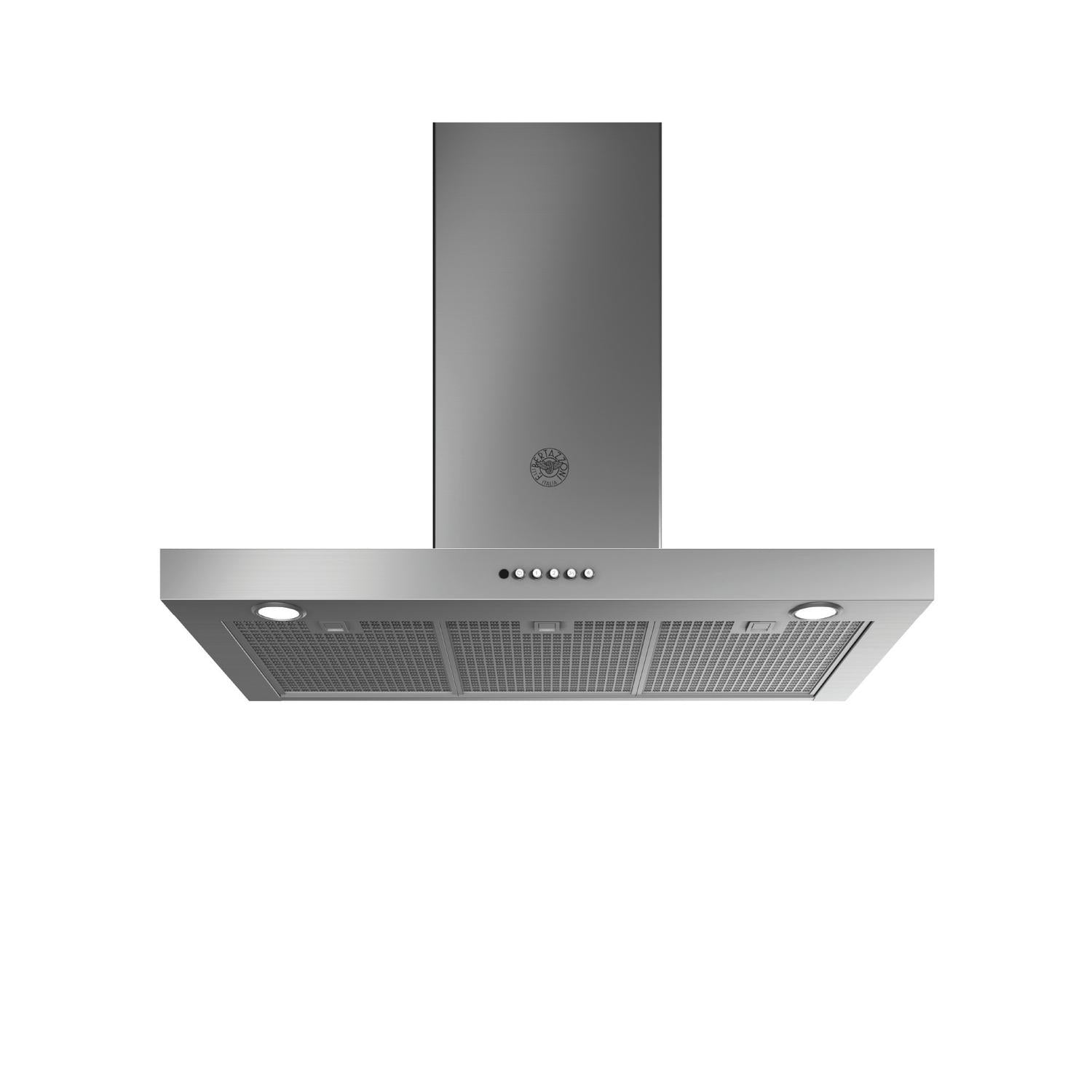 Bertazzoni KT36XT 36 Inch Professional Wall Mount Range Hood - Stainless Steel Kitchen Ventilation for Gas Stoves & Cooktops | Perfect for Modern Home Kitchens & Restaurant-Style Cooking