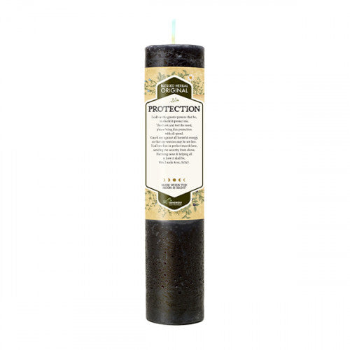 Blessed Herbal Original Protection Candle for Home, Meditation & Spiritual Cleansing | Natural Soy Wax Aromatherapy Candle
