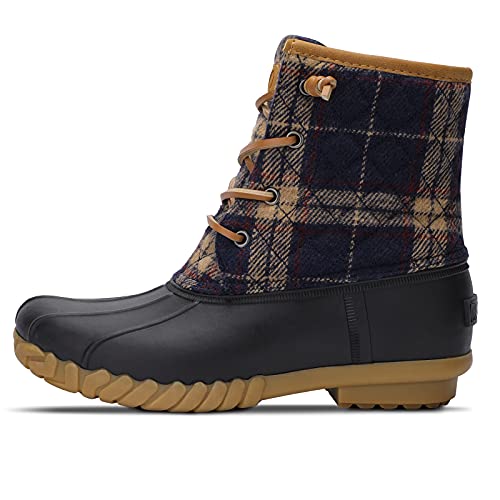Antique Navy Plaid
