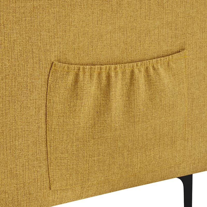 Ricarda Sofa with Removable Cushions - Easy to Clean Modern Living Room Furniture for Home & Office Comfort